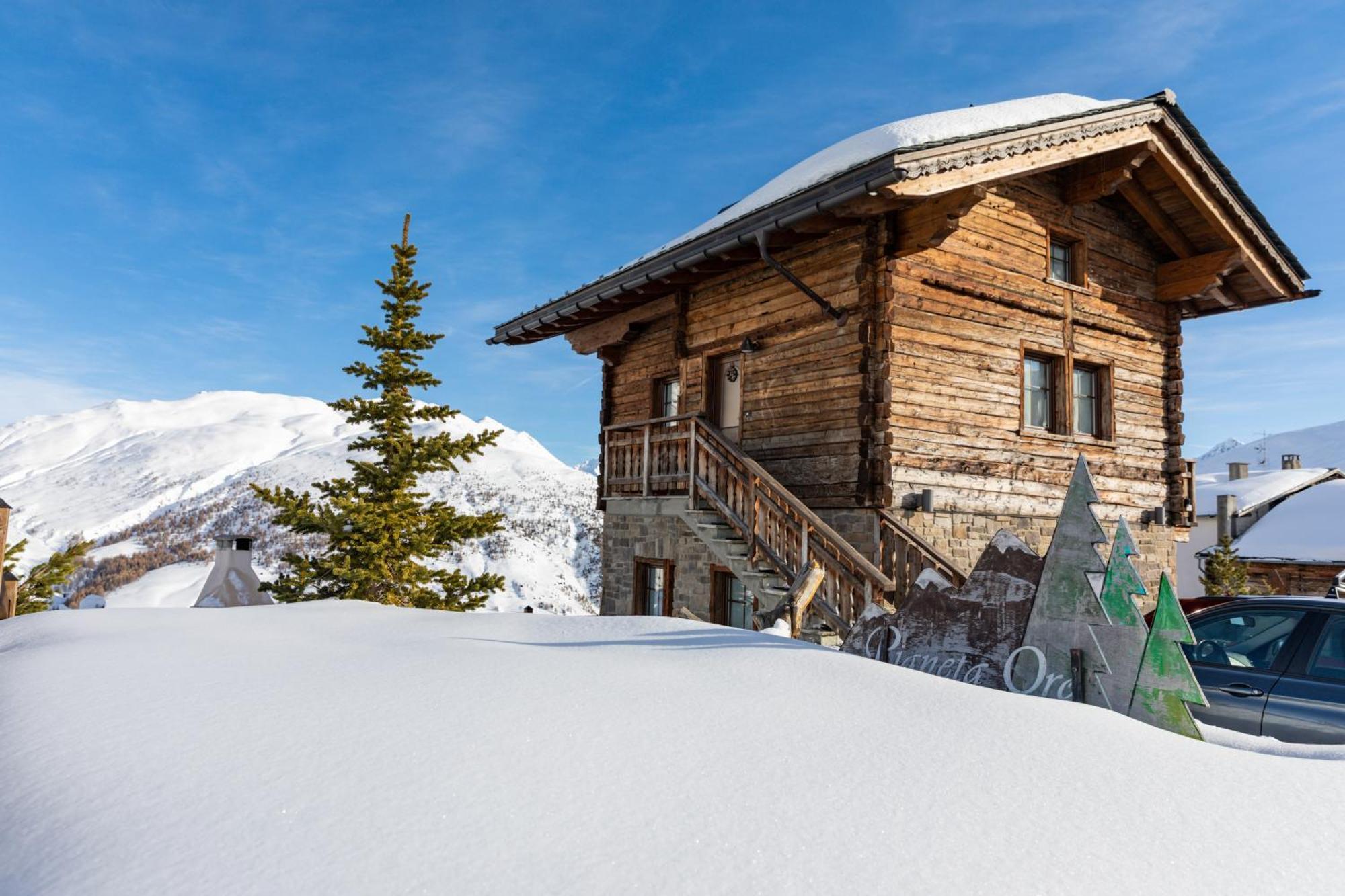 Pianeta Oro Avamposto Meteo Lägenhet Livigno Exteriör bild